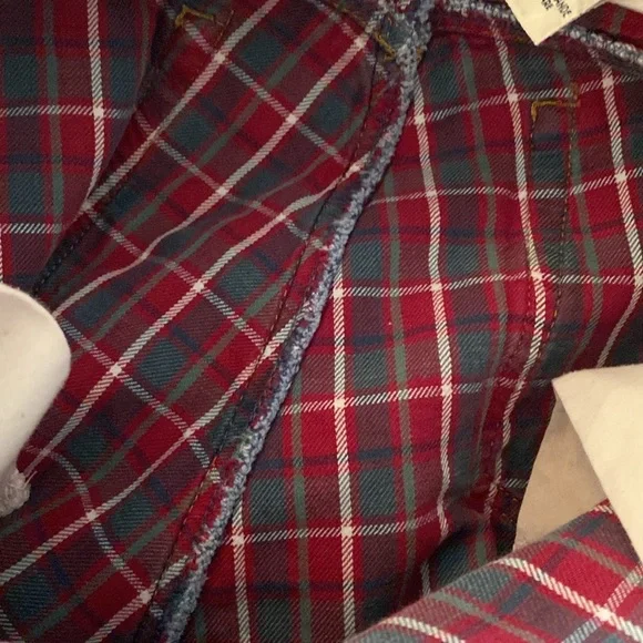 Eddie Bauer Fleece Lined Faded Classic Blue Denim Jeans with Minimal Distress30 - Picture 6 of 11